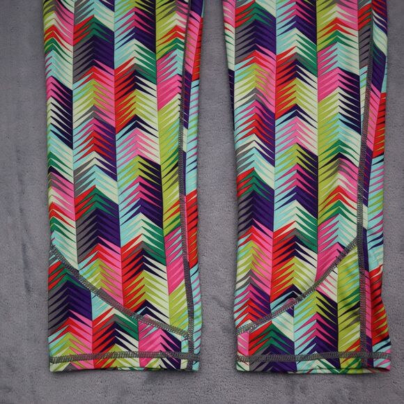 Fabletics Pants Womens XS Multicolor Capri Elastic Waist Pull On Stretch - Picture 7 of 16